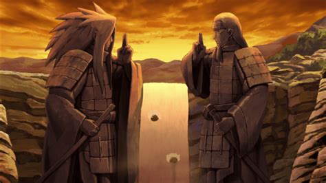 Hashirama and Madara .